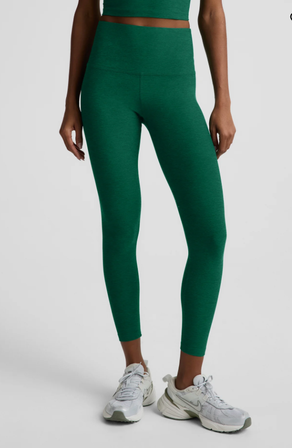 Spacedye™ Caught In The Midi High Waisted Legging- legacy pine heather