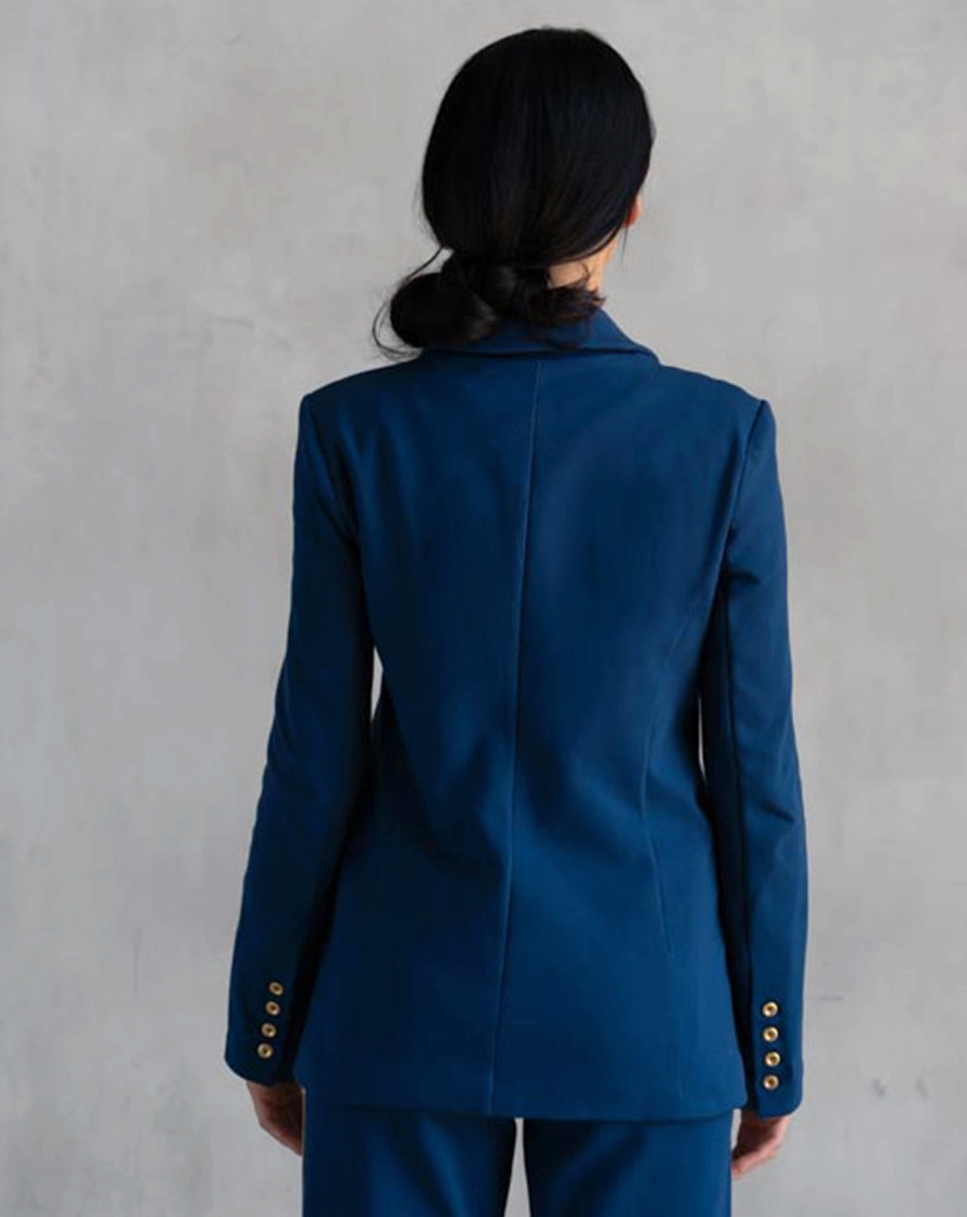 Morrison Interlock Blazer-Sailor