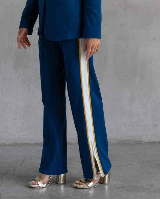 Jordan Interlock Pants- Sailor