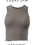 Cleo Top- Clay