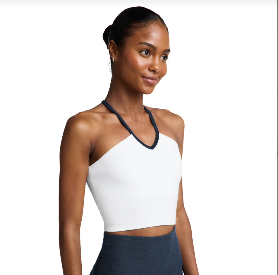 Spacedye™ Make It Strappy Tank- cloud white