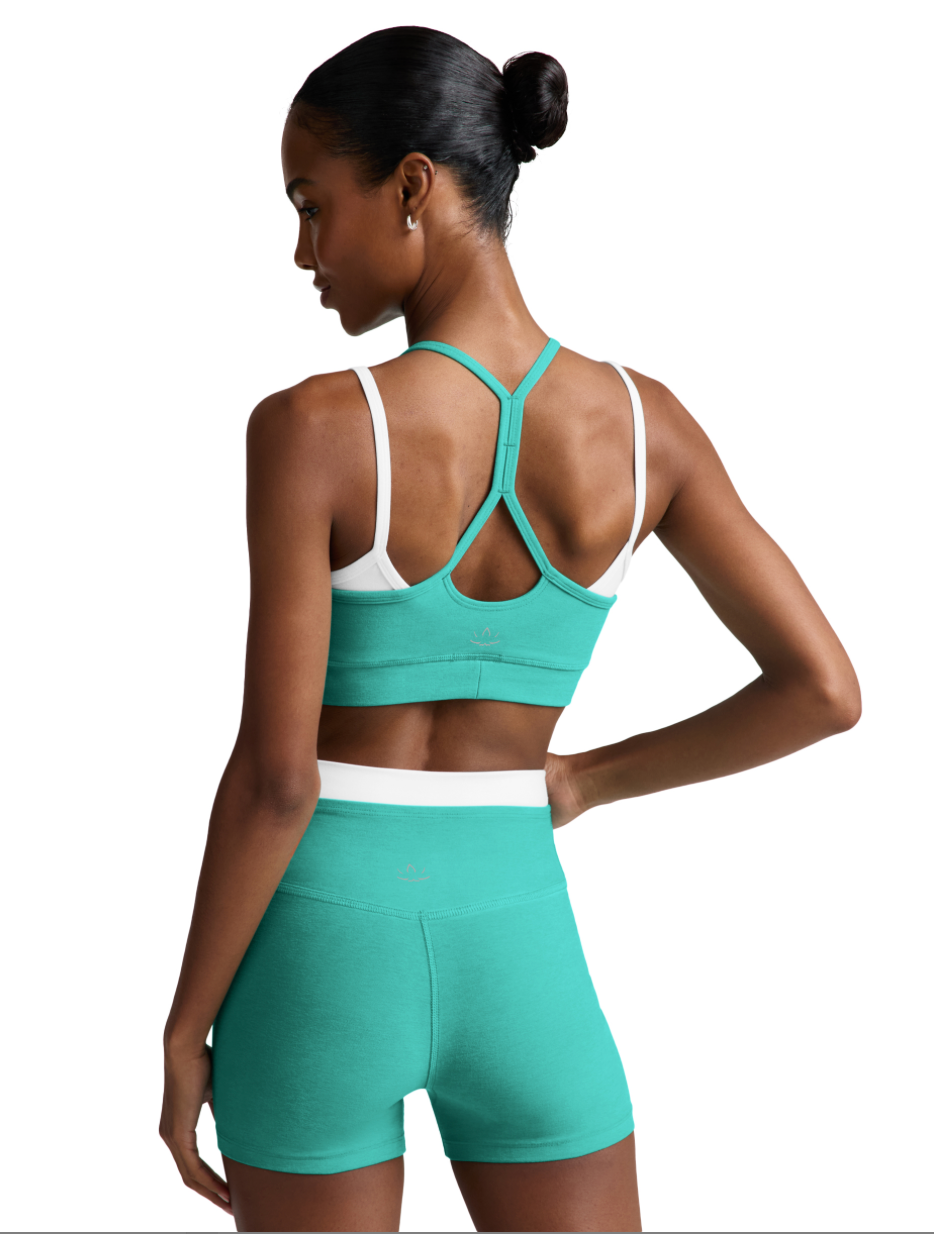 Spacedye™ Layered Long Line Bra- caribbean sea