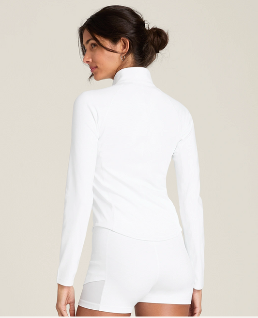 Advantage Half Zip- bright white