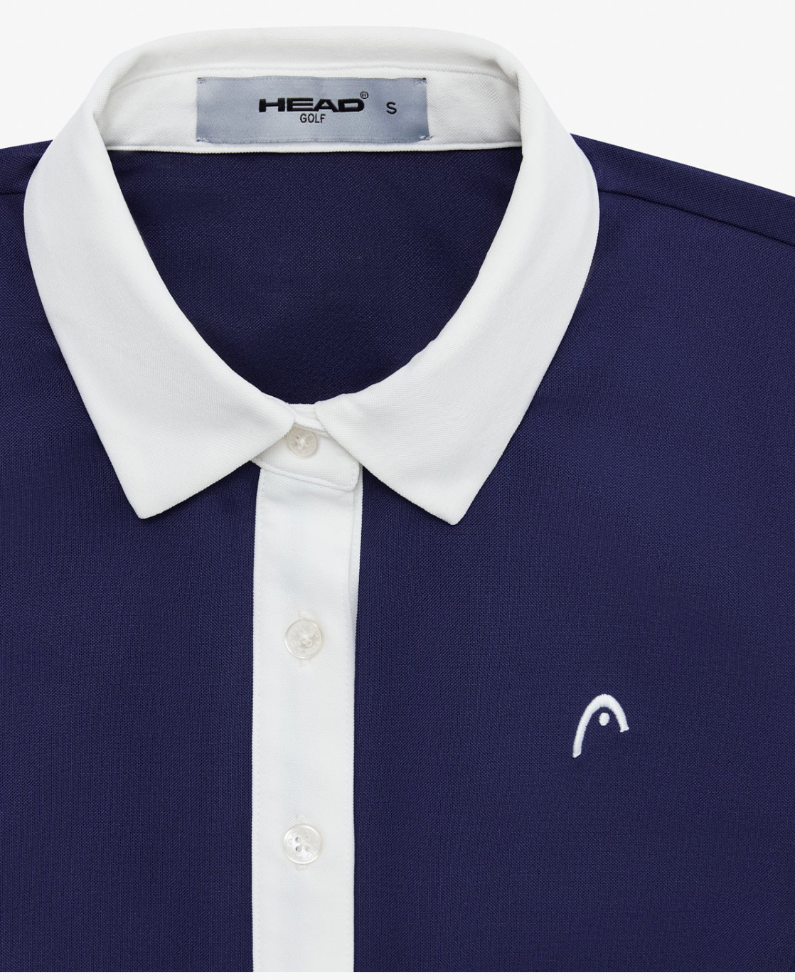 Signature Polo Dress-Navy