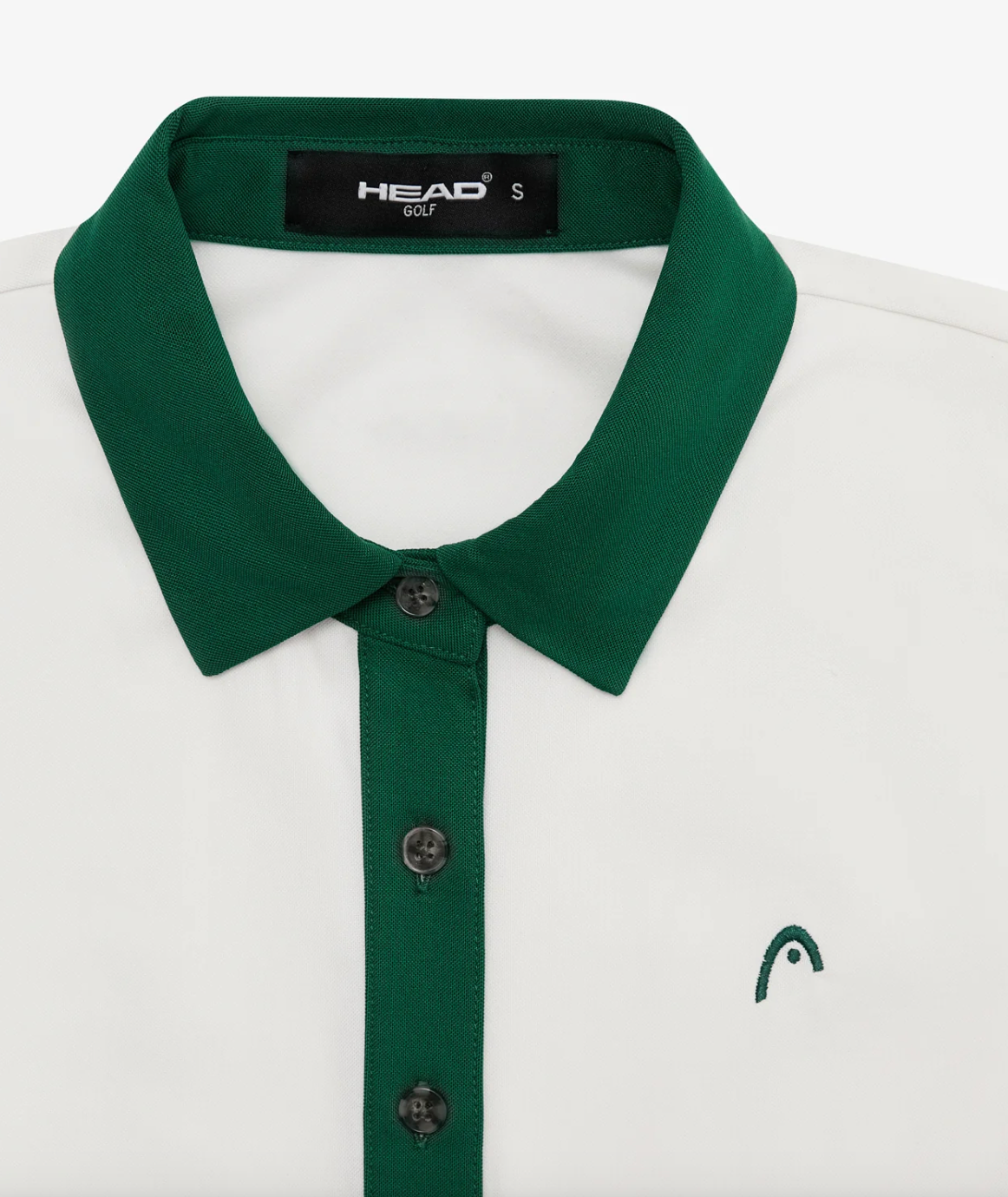 Signature Polo Dress-White