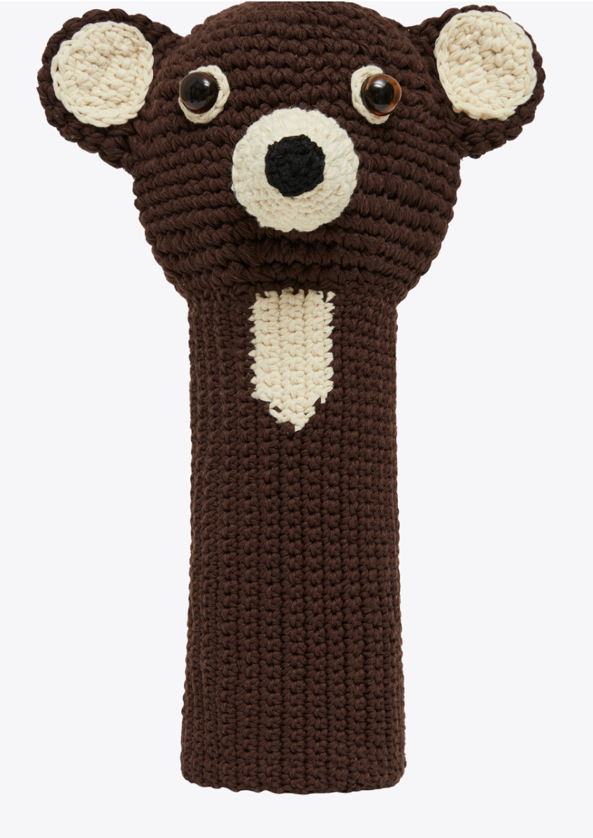 Crochet Club Cover- Bear