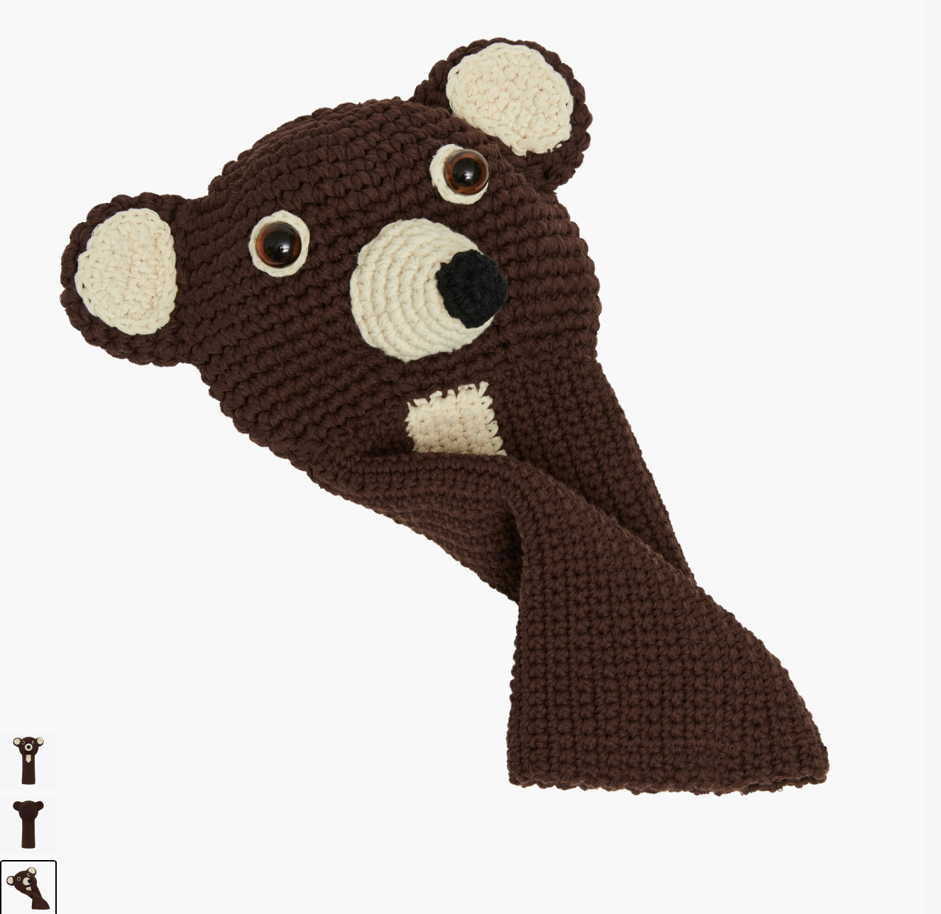 Crochet Club Cover- Bear