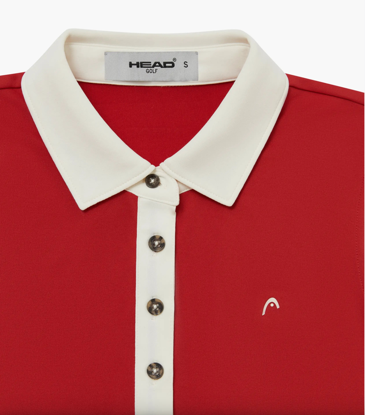 Sleeveless Polo-Red