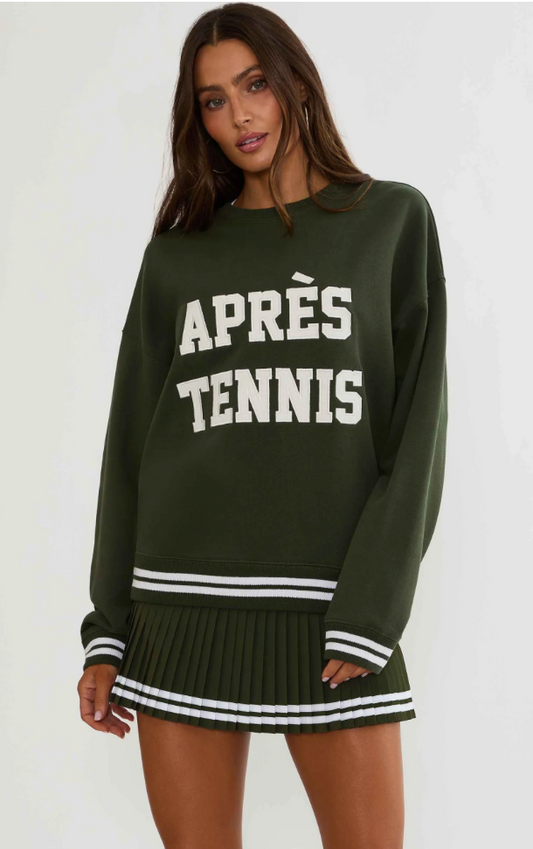 Devyn Oversized Sweatshirt- Shaded Spruce