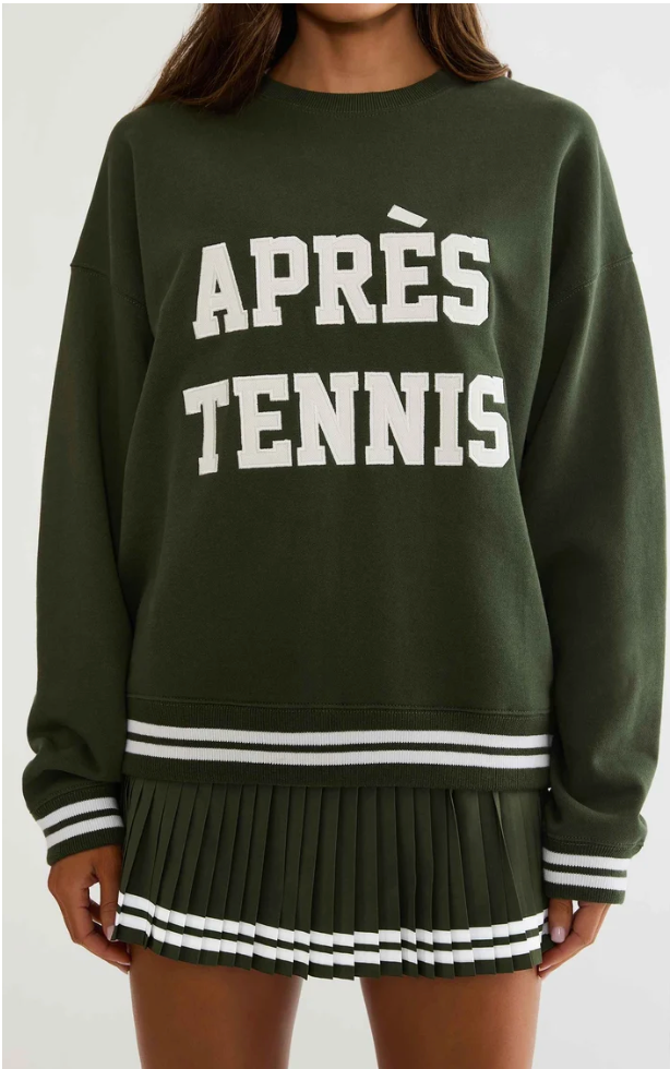 Devyn Oversized Sweatshirt- Shaded Spruce