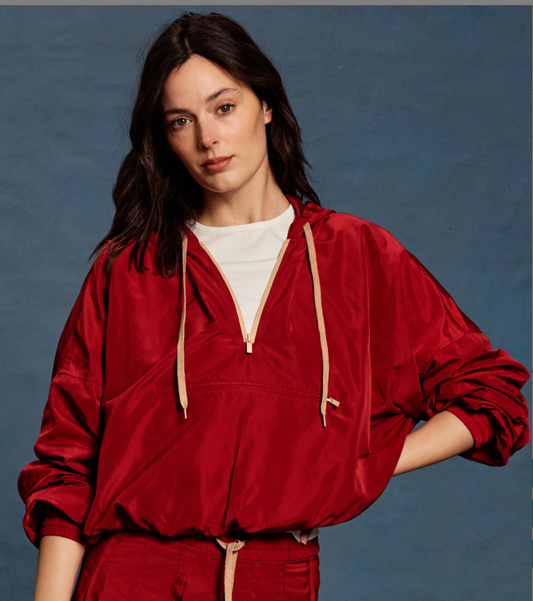 The Charlie Pullover-Marroon
