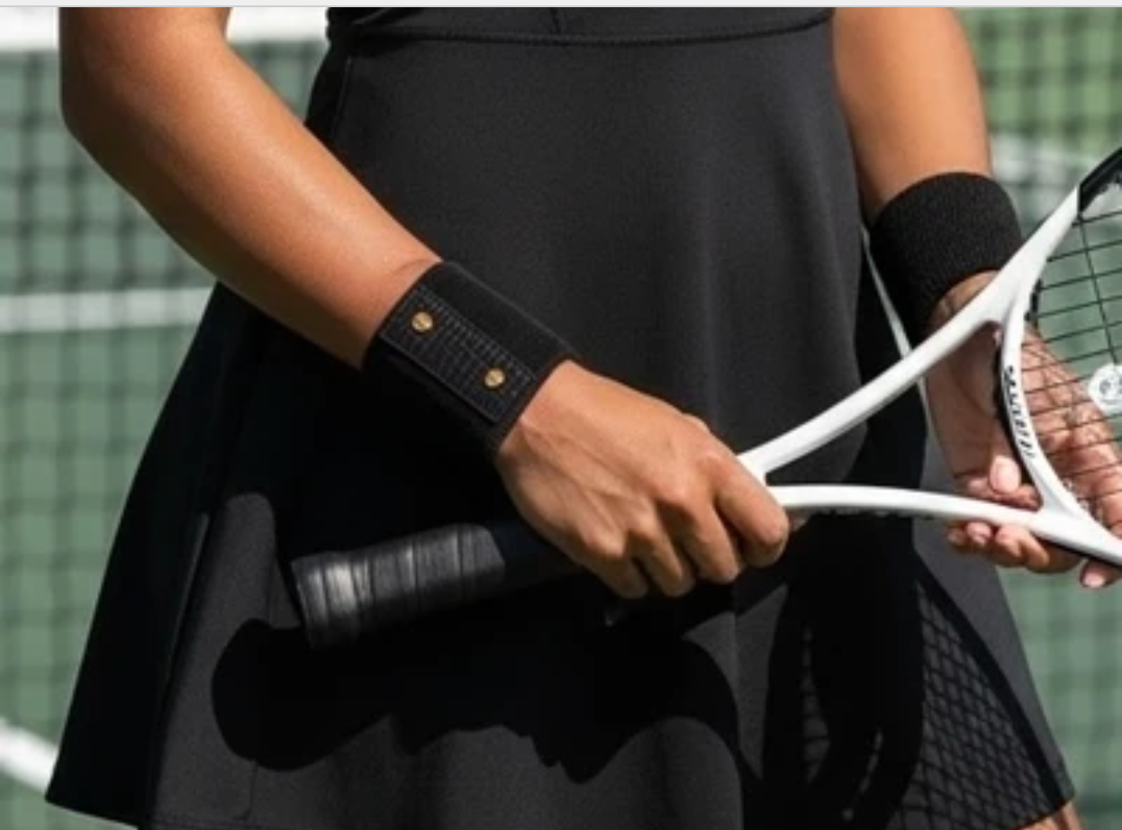 Le Club Cuffs- Black/Gold