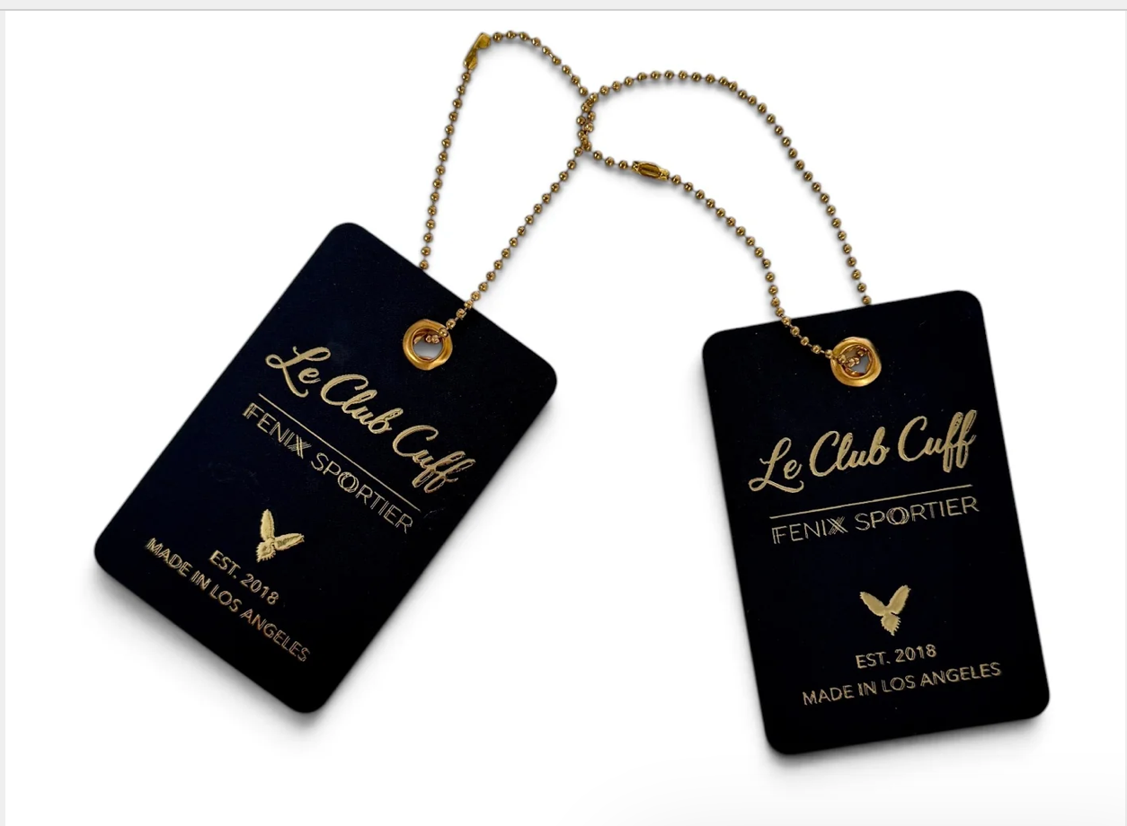 Le Club Cuffs- Navy/Gold