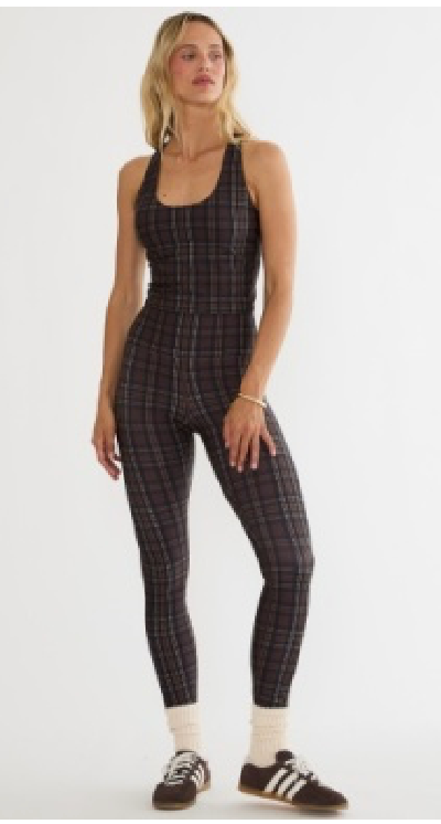 Piper Legging- Chocolate Bar Plaid