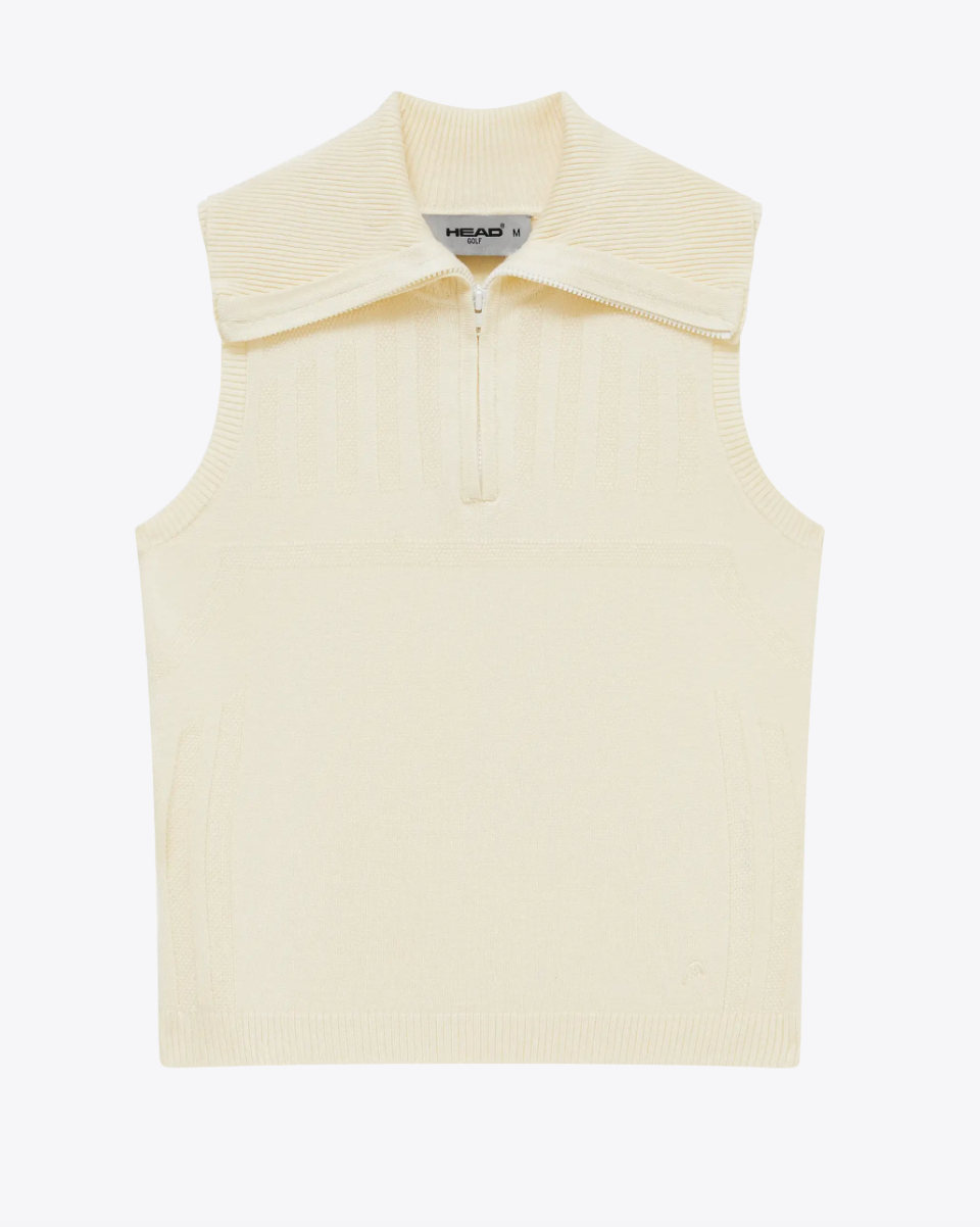 Performance Quarter Zip Top-Cream