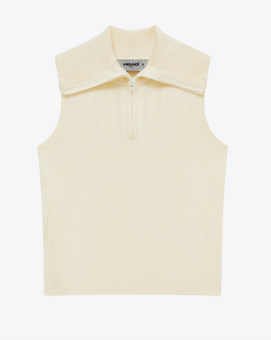 Performance Quarter Zip Top-Cream