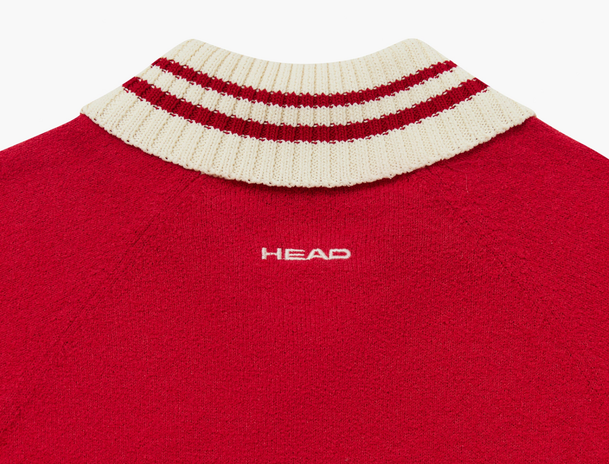 Peformance Knit Raglan Jacket- Saavy Red