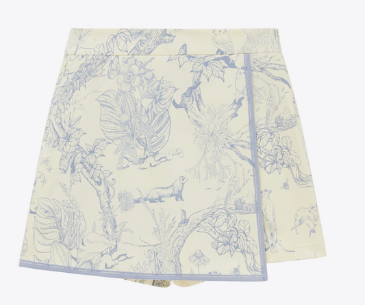 Signature Skort-Blue Forest