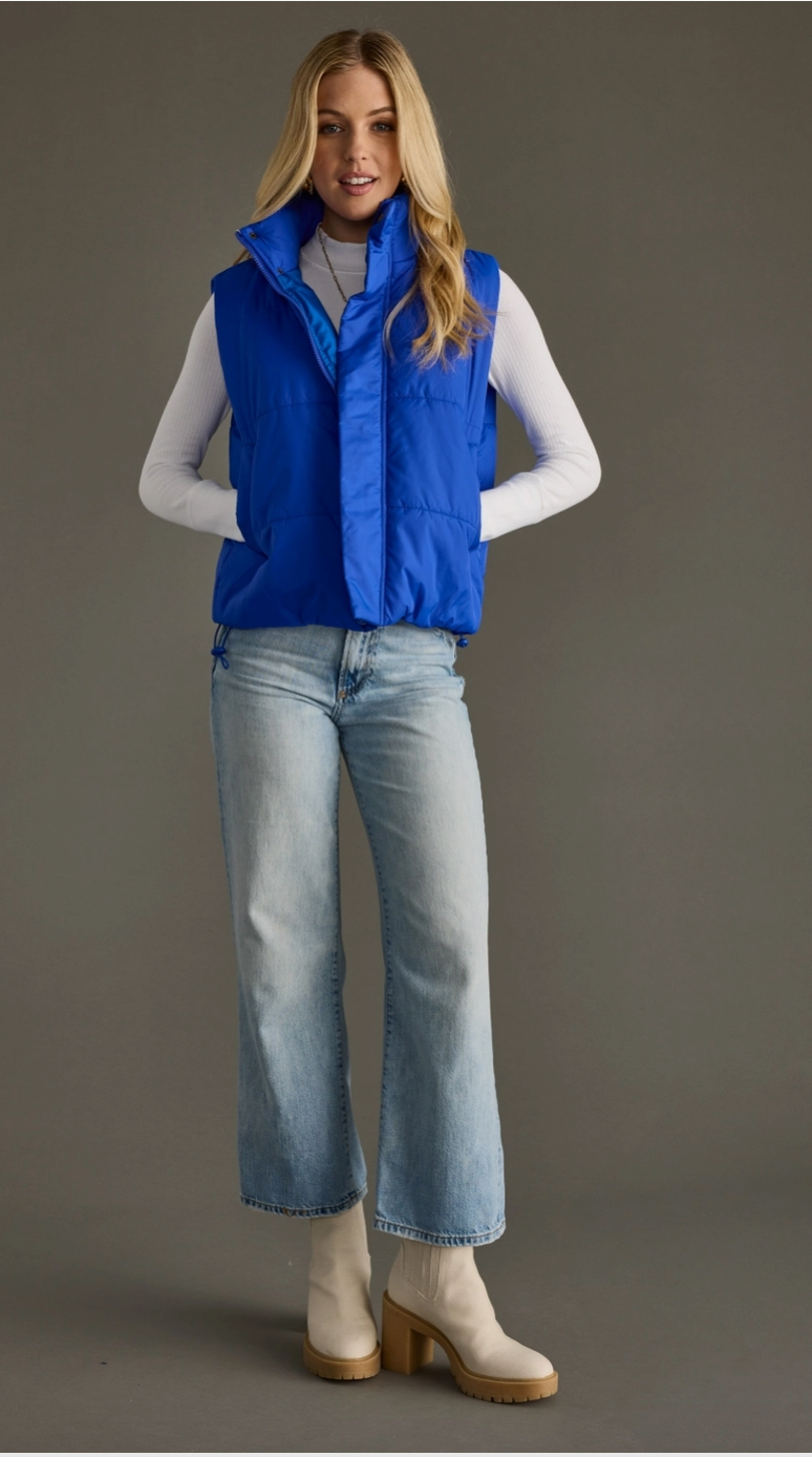 Royal Blue Vest- LGCC
