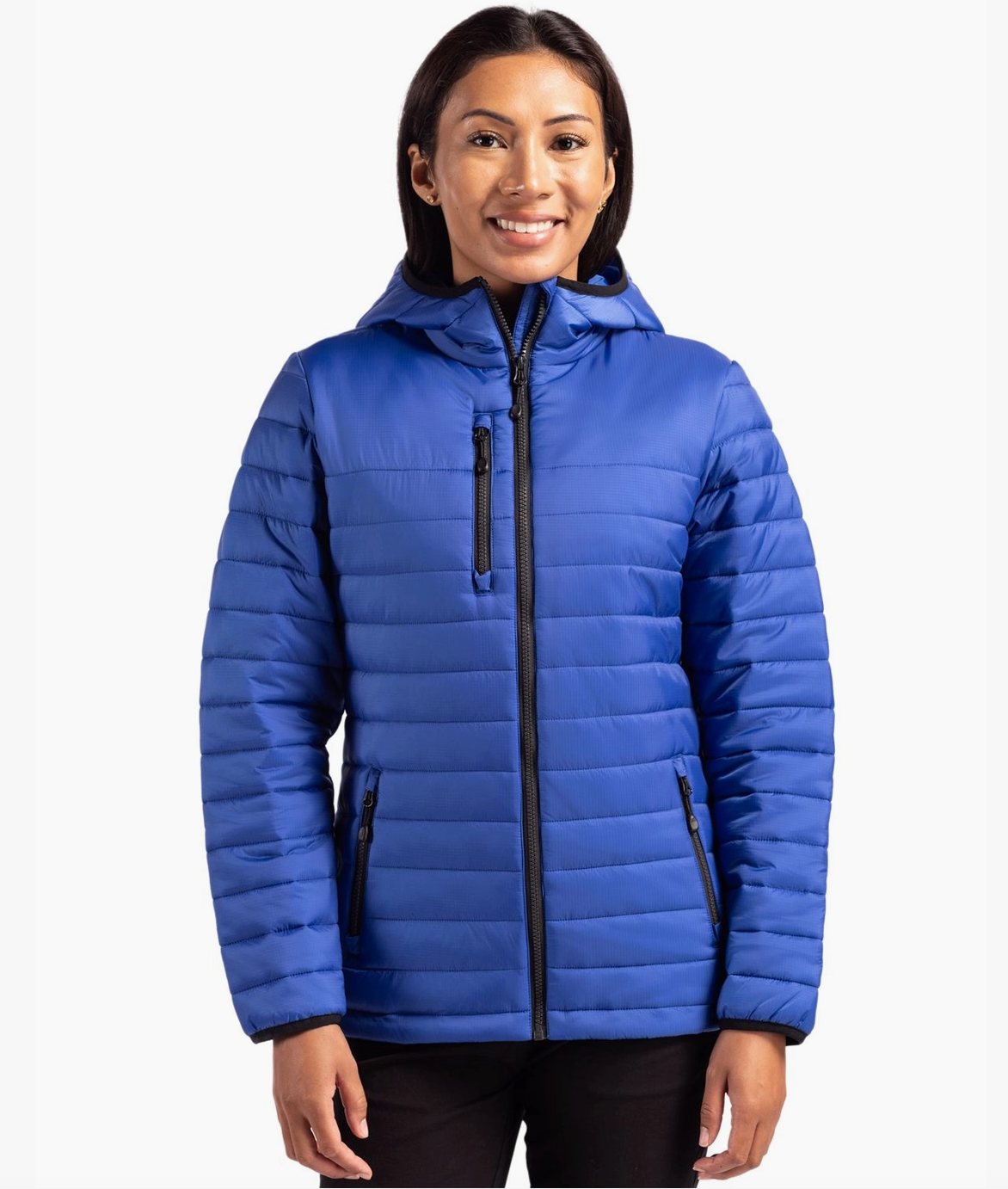 LGCC Clique Valhalla Eco Full Zip Womens Puffer Jacket