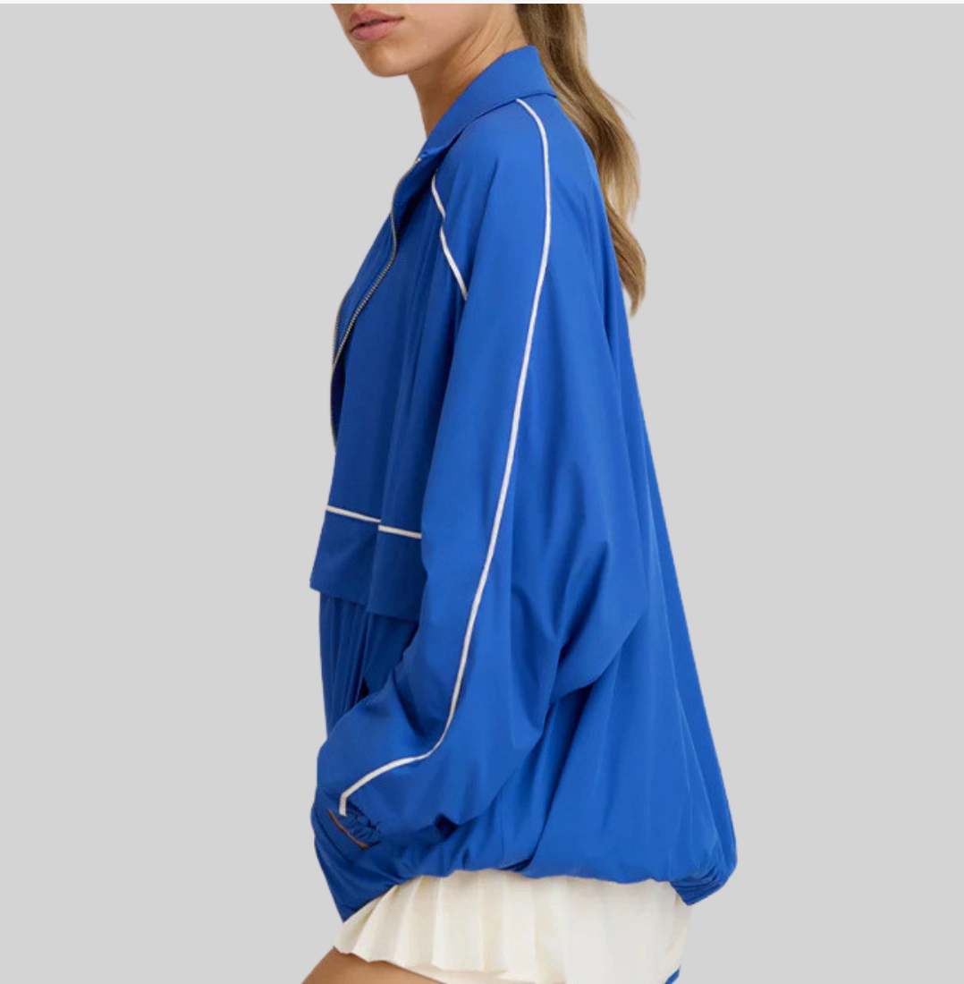 LGCC Half-Zip Oversized Windbreaker Sweatshirt