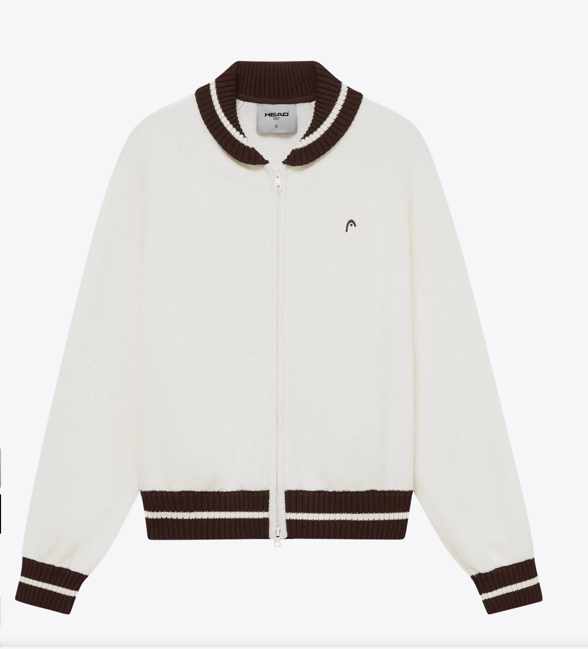 Peformance Knit Raglan Jacket- Cream
