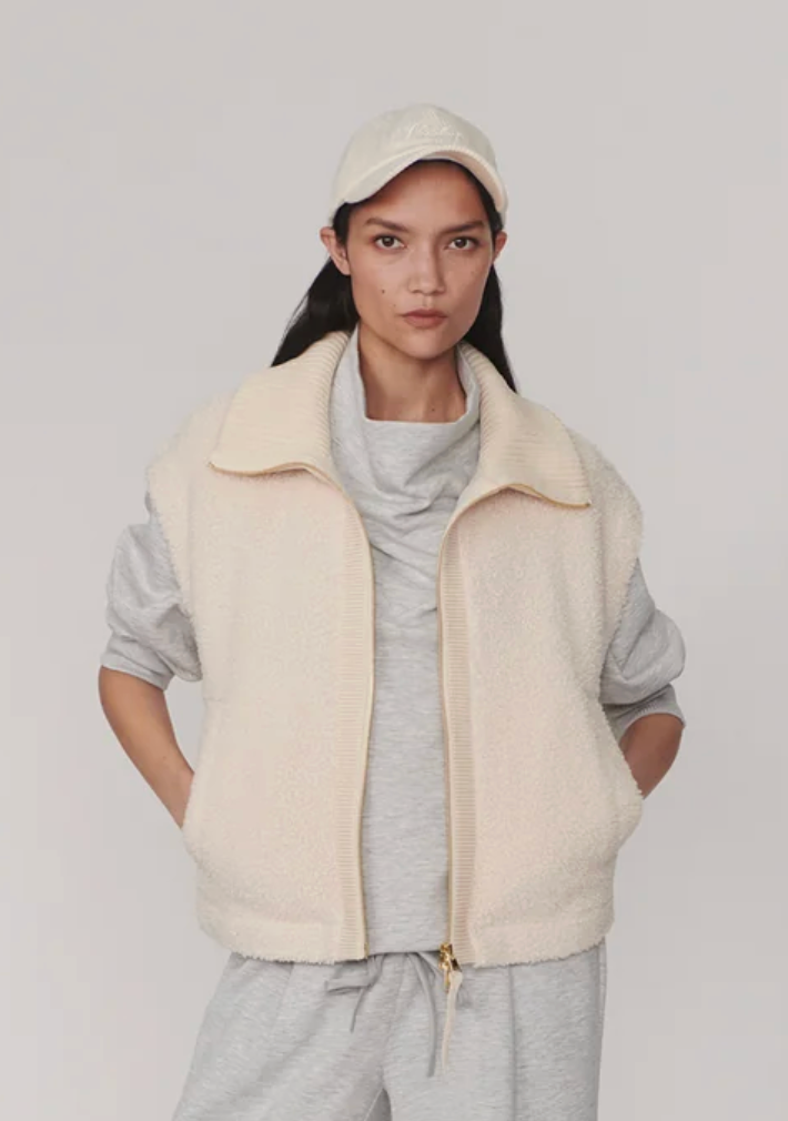 Dominic Sherpa Gilet- Sandshell