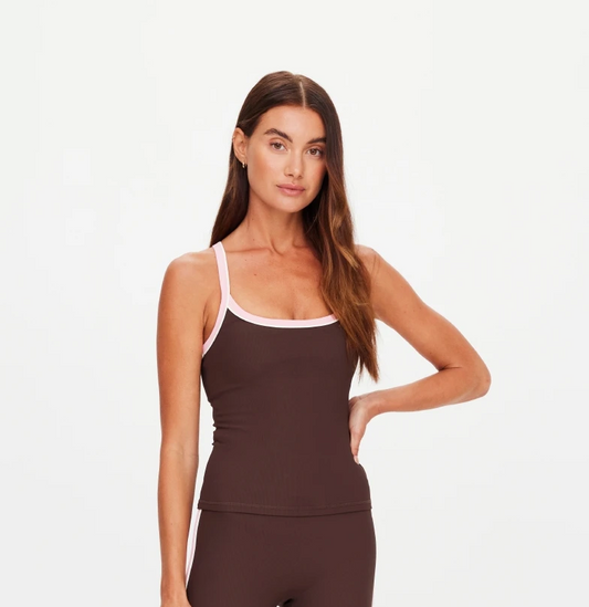Rhythm Caleb Tank Top- Choccolate