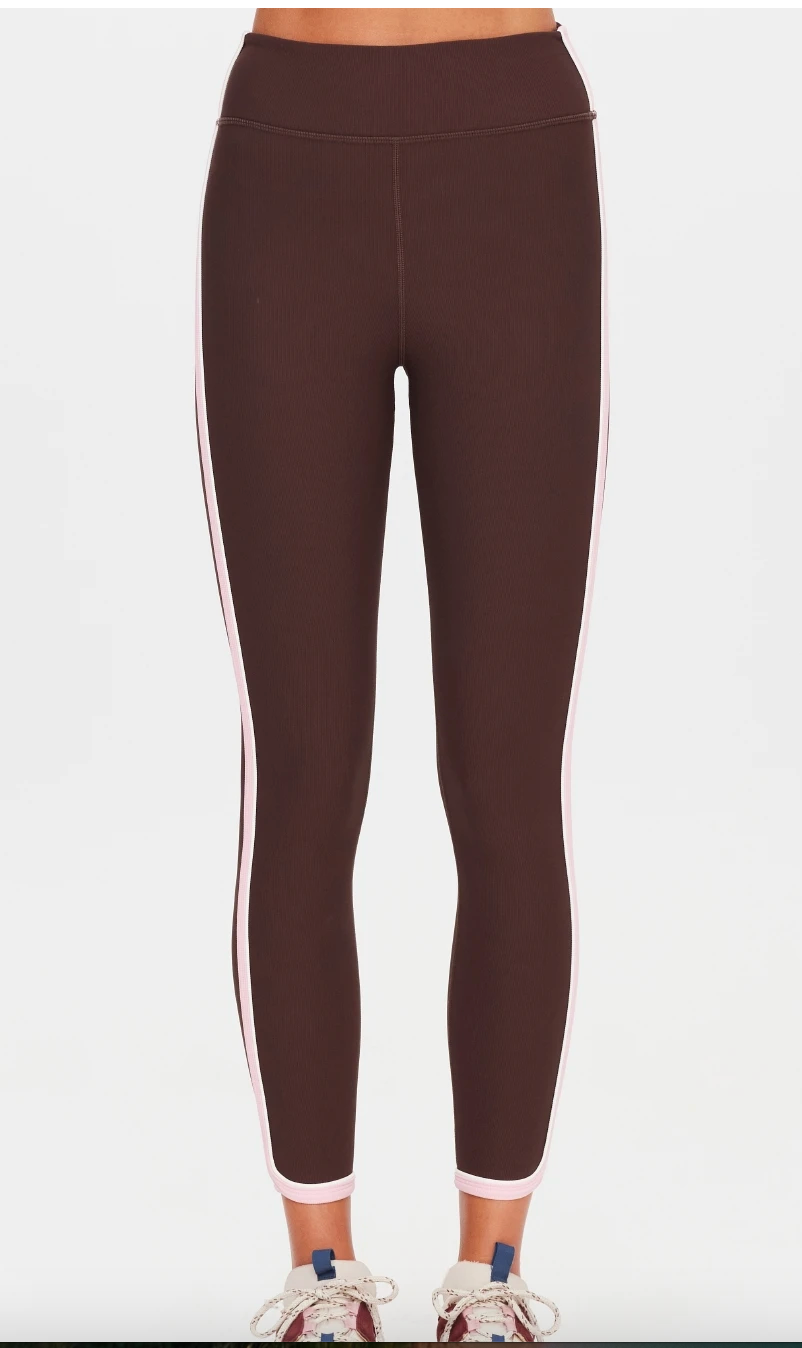 Rhythm 25in Midi Pant- Chocolate