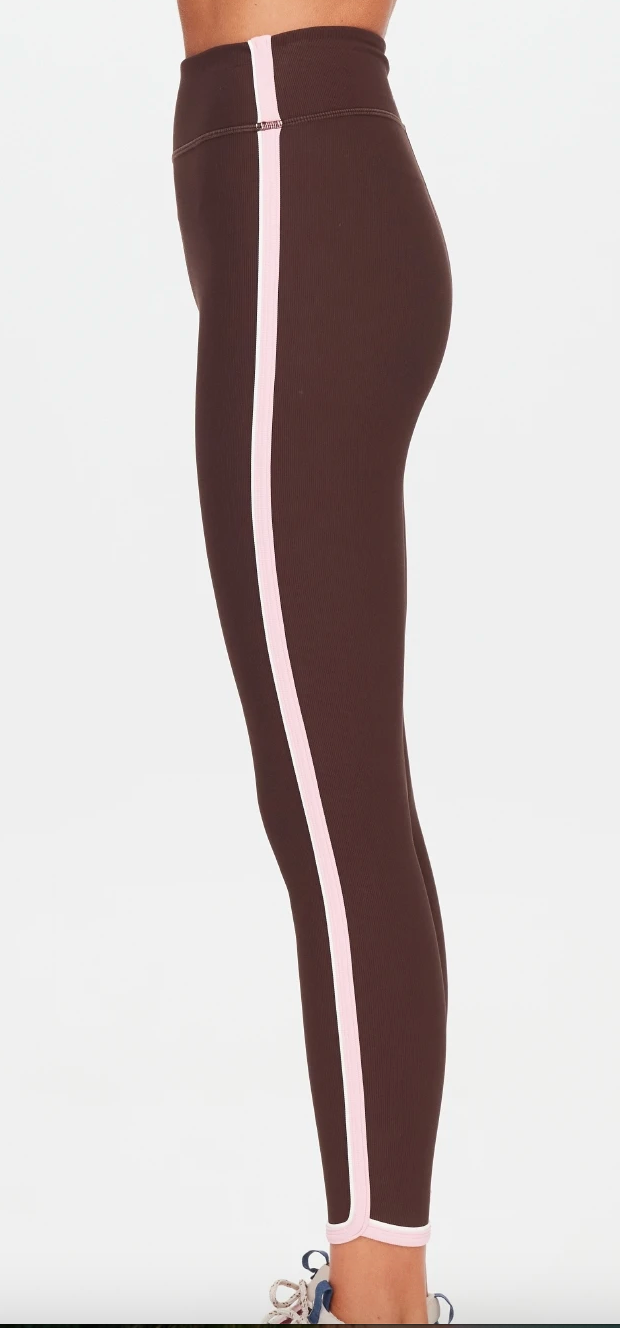 Rhythm 25in Midi Pant- Chocolate