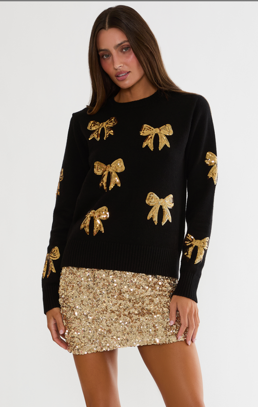 Jolene Sweater Midnight Sparkle
