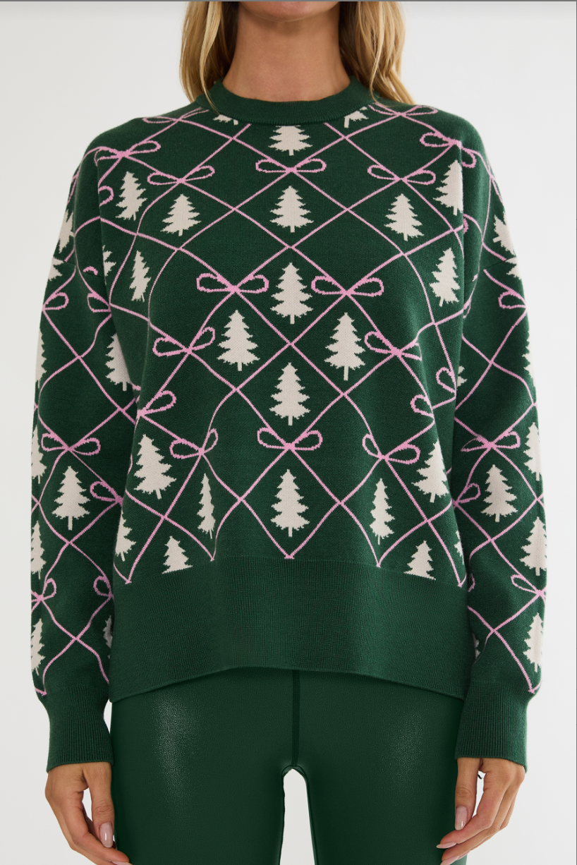 Callie Sweater Gift Wrapped Argyle