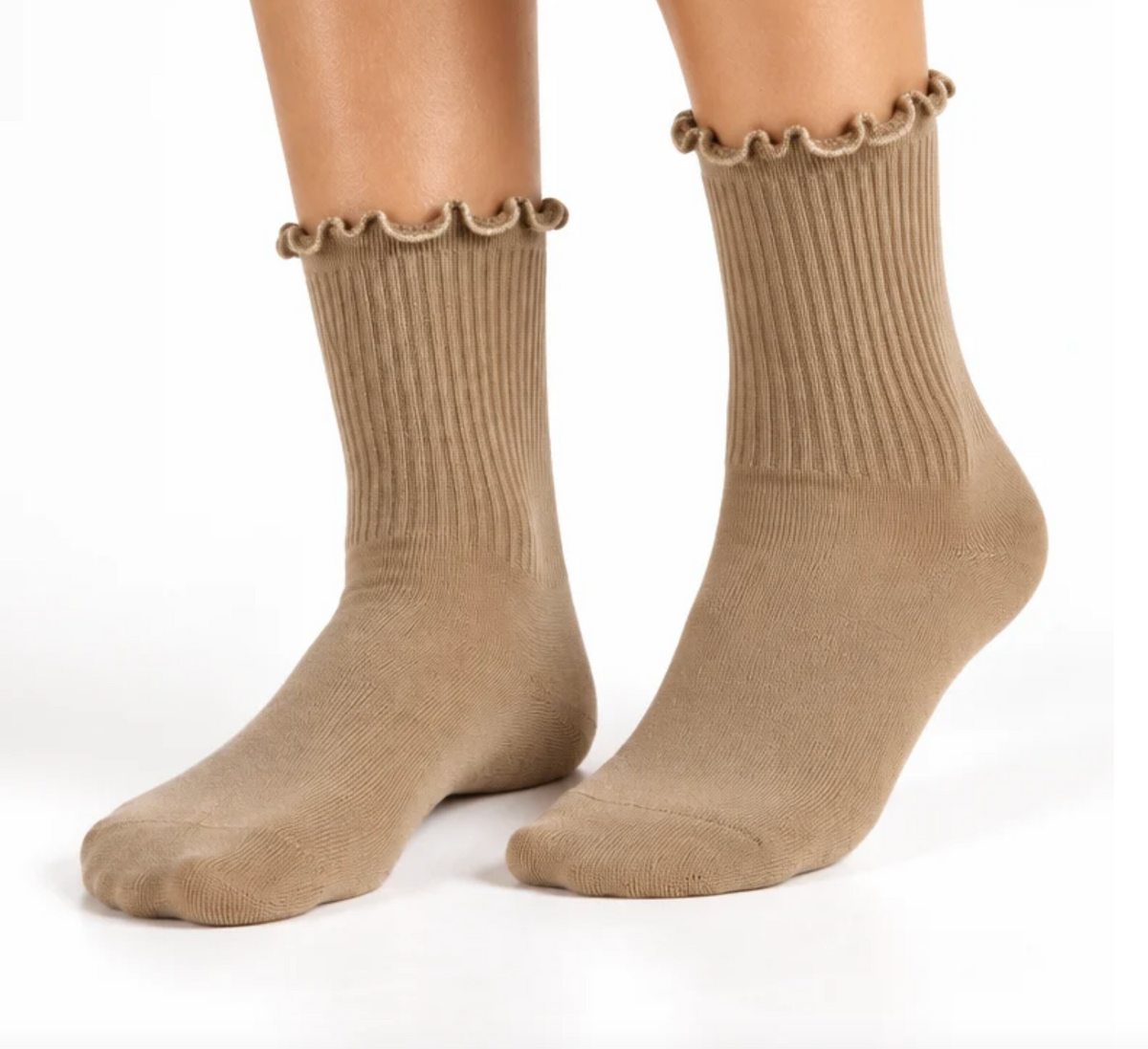 Everyday Ruffle- Mocha