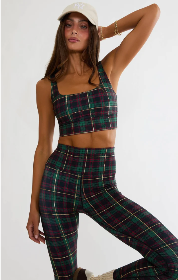 Leah Top-Pine Hollow Plaid