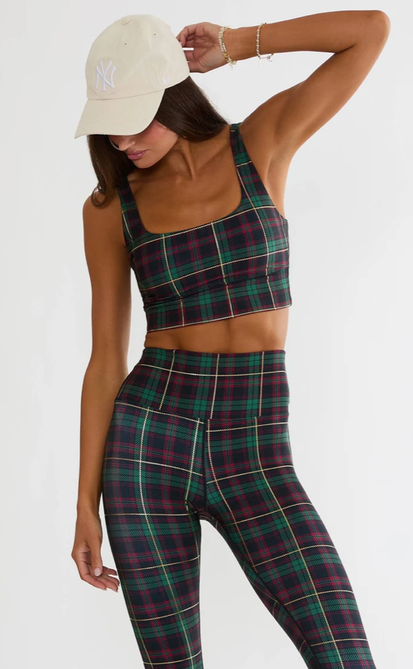 Leah Top-Pine Hollow Plaid