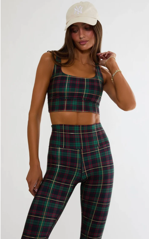 Leah Top-Pine Hollow Plaid